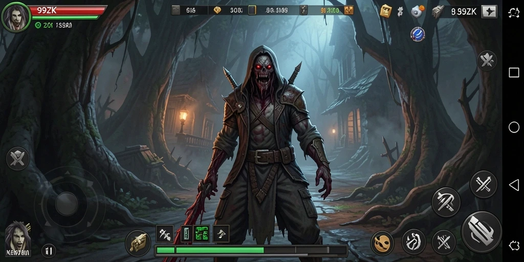 Gameplay yang menegangkan dengan suasana Horror yang mencekam.