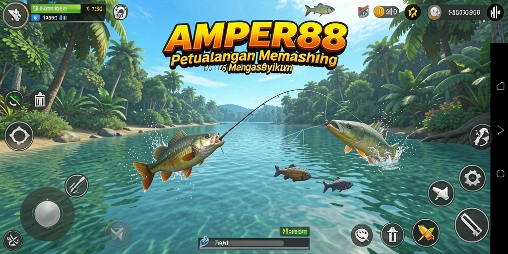 Tangkapan ikan yang luar biasa dalam gameplay AMPER88.