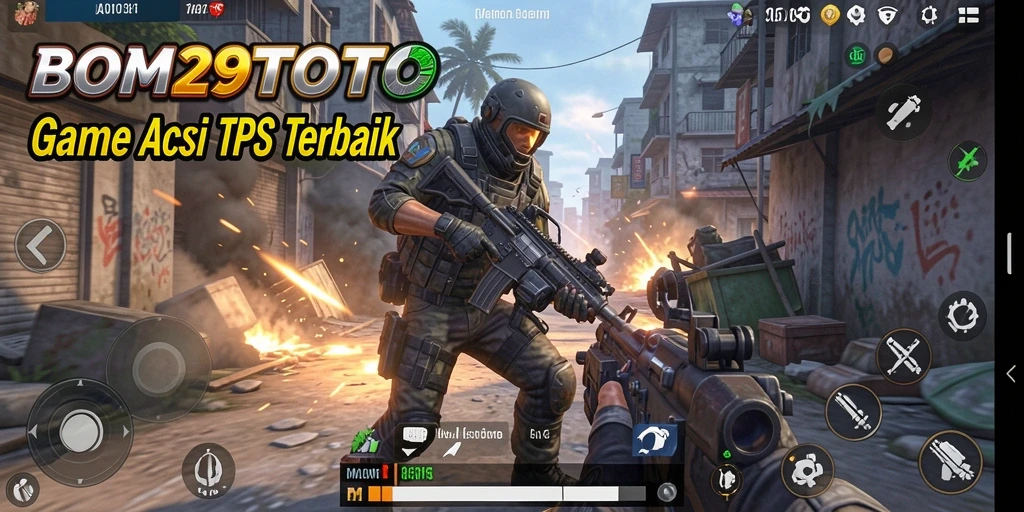 Tampilan gameplay seru dari game TPS BOM29TOTO.