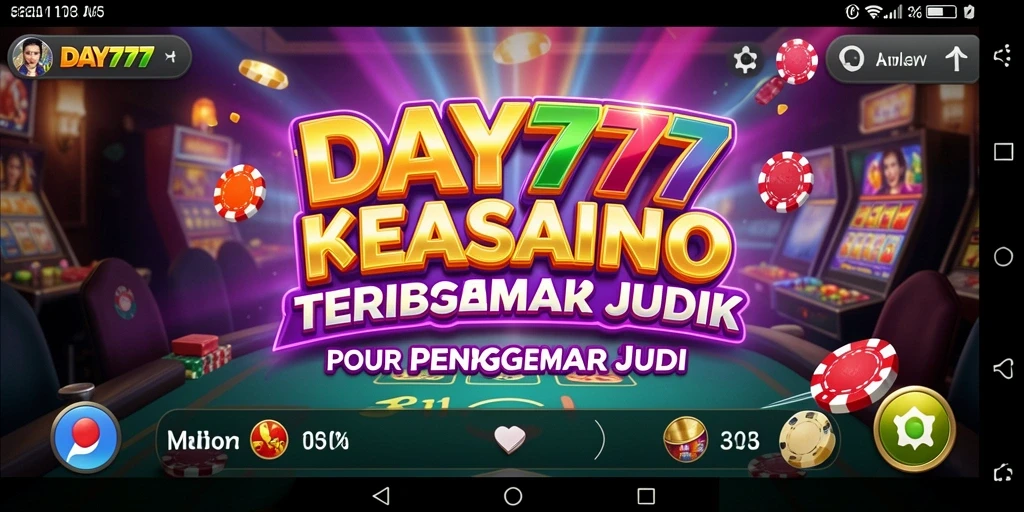 Tangkapan layar permainan kasino yang menegangkan di DAY777.