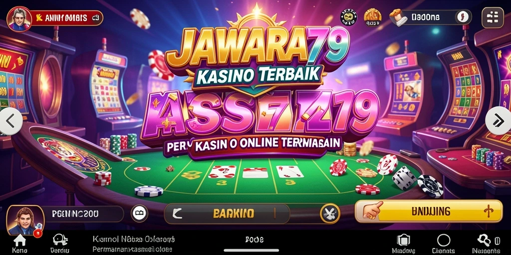 Tampilan menarik dari gameplay Kasino di JAWARA79.