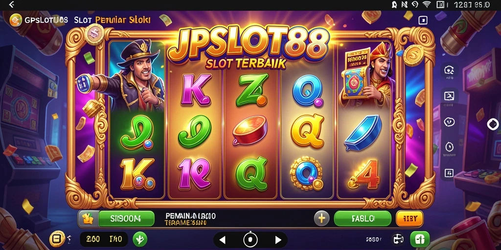 Tampilan menarik dari gameplay JPSLOT88 yang penuh warna.