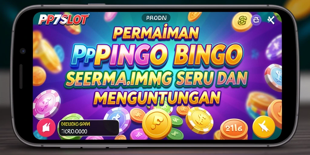 Screenshot gameplay PP7SLOT menampilkan keseruan permainan Bingo yang mendebarkan.