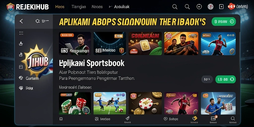 Tampilan utama gameplay REJEKIHUB yang menarik dan informatif.