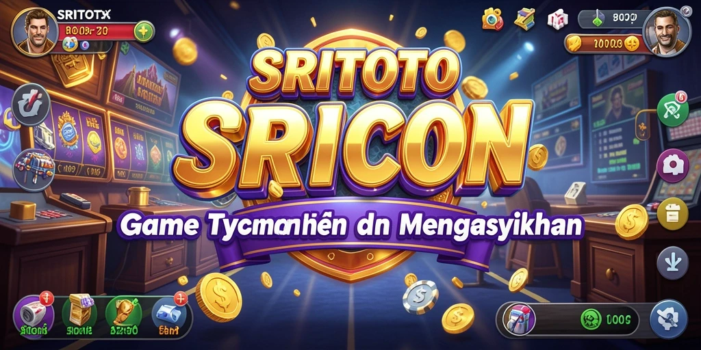 Tampilan gameplay SRITOTO yang menarik dan penuh strategi bisnis.